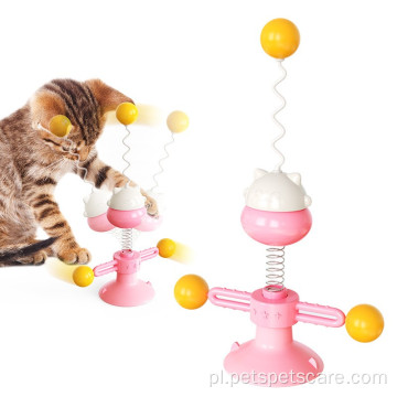 Różowa zabawka kota popularna na większej liczbie rynków